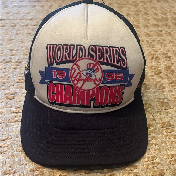 47 Other - World Series ChampionsYankees 1996 Cap- with Baby Ruth pin